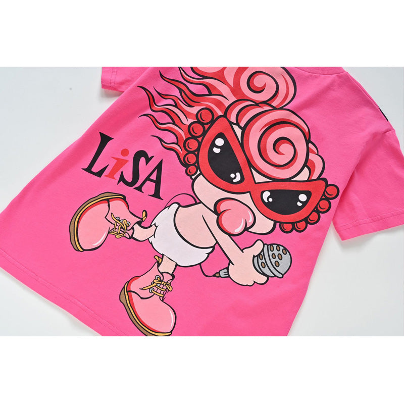 Ladyshome ビッグＴシャツ 2色展開(90cm-140cm/M) 050406